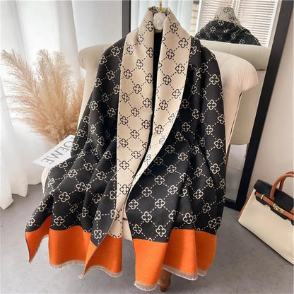Luxury Cashmere Pashmina Shawl Scarf Warm Winter Wrap