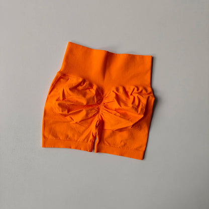 High-Waist Yoga Shorts for Women – Butt Lift Fitness Shorts