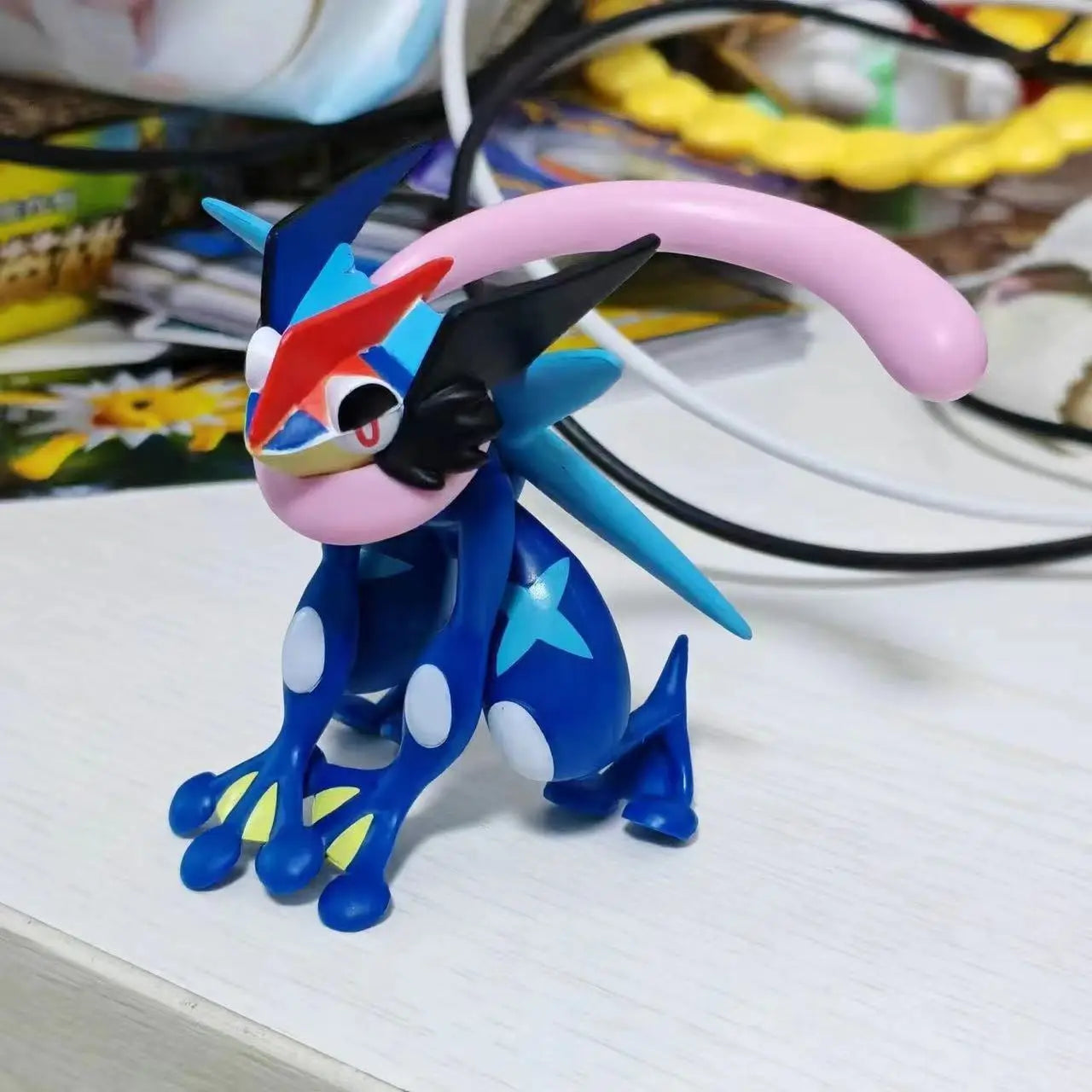 Pokémon Pikachu and Mega Greninja Mini Action Figures
