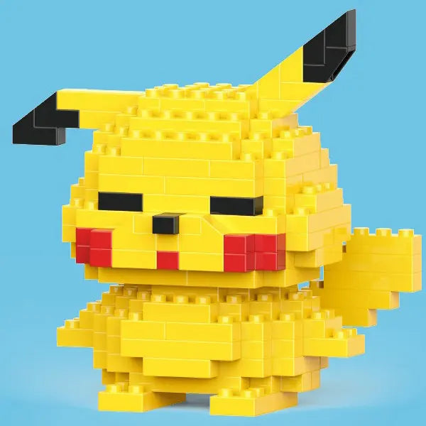 Pokemon Mini Building Blocks – Pikachu, Charizard, Eevee & More