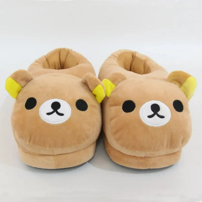 Cozy Bear Winter Slippers for Women