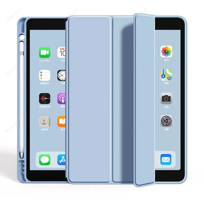 iPad Case with Pencil Slot – Slim Folio Smart Cover