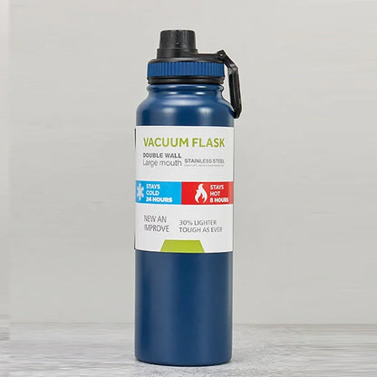 Stainless Steel Insulated Water Bottle – 20oz, 27oz & 34oz