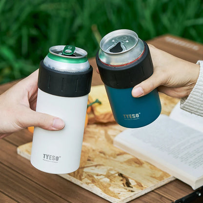 Insulated Stainless Steel Cold Drink Cup – Large Capacity Outdoor Tumbler