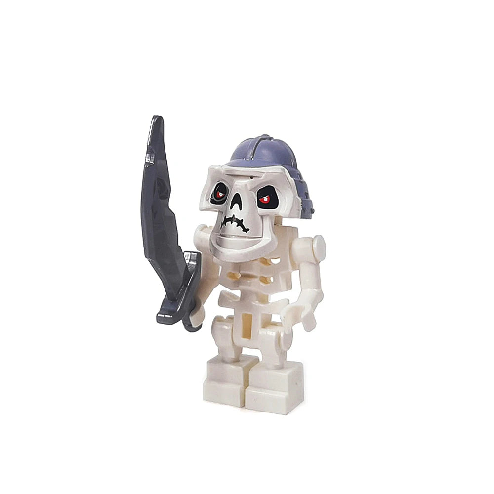 Halloween Skeleton Army Building Blocks Minifigures – Skeleton Horse MOC Figures