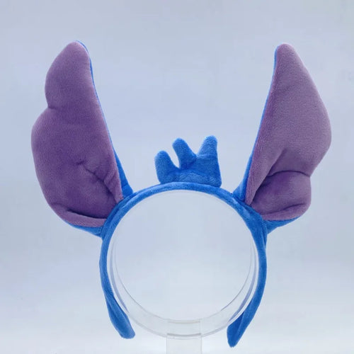 Stitch Ears Headband – Cosplay Plush Hair Band for Kids & Adults