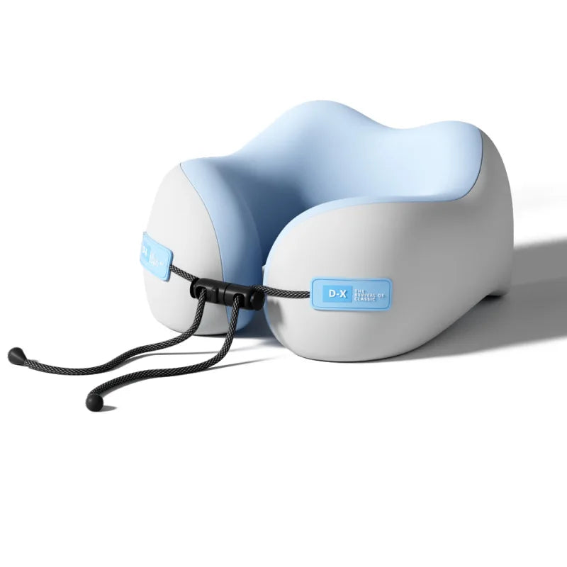 Memory Foam Travel Neck Pillow – U-Shaped, Soft & Ergonomic, 3 Colors