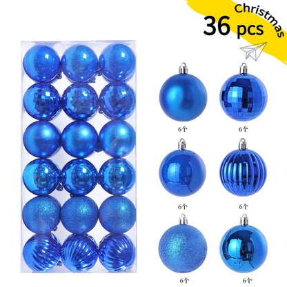 Christmas Ball Ornaments Set 24-36 Pcs – Tree Hanging Decorations