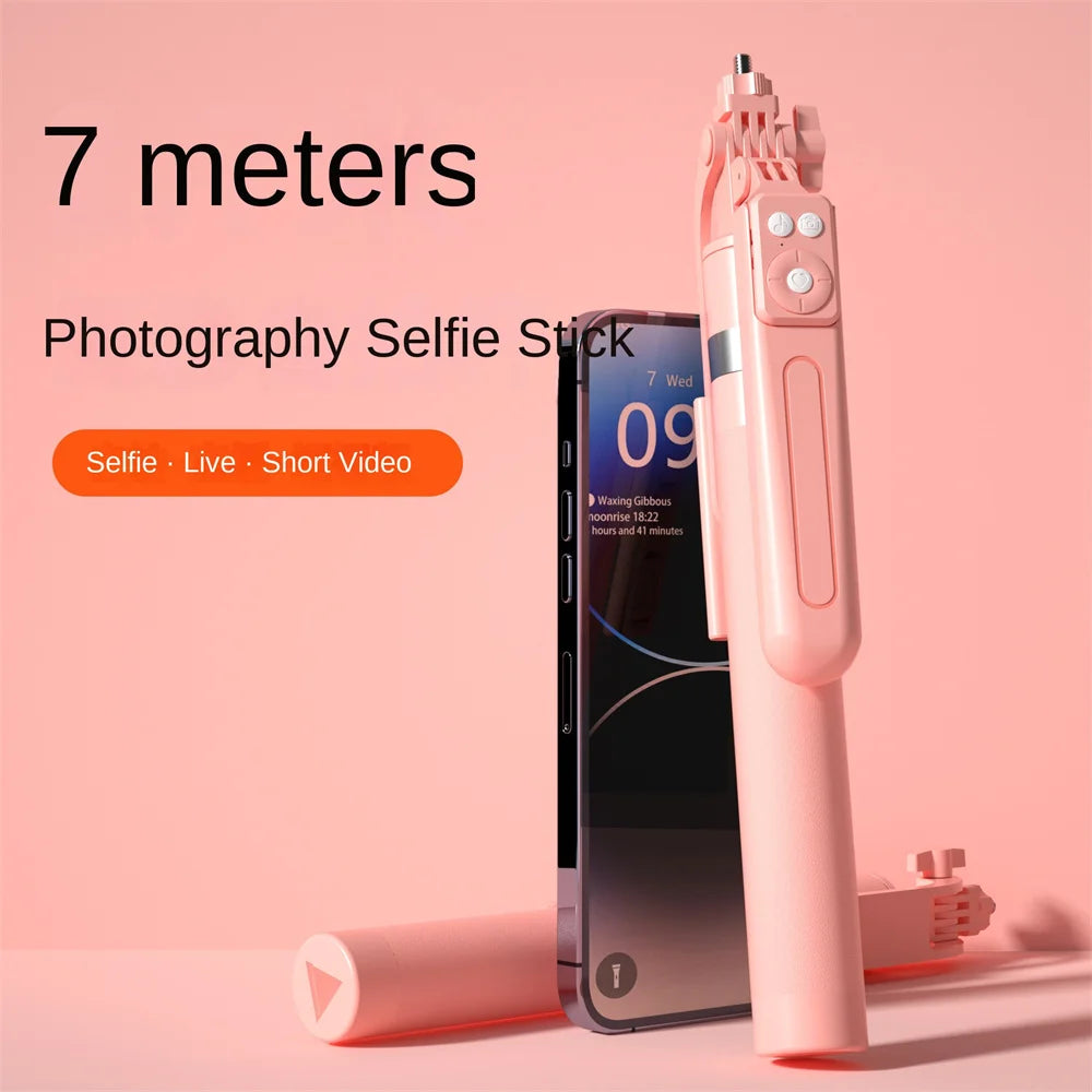 Selfie Stick Tripod with Bluetooth Remote – 170cm Extendable