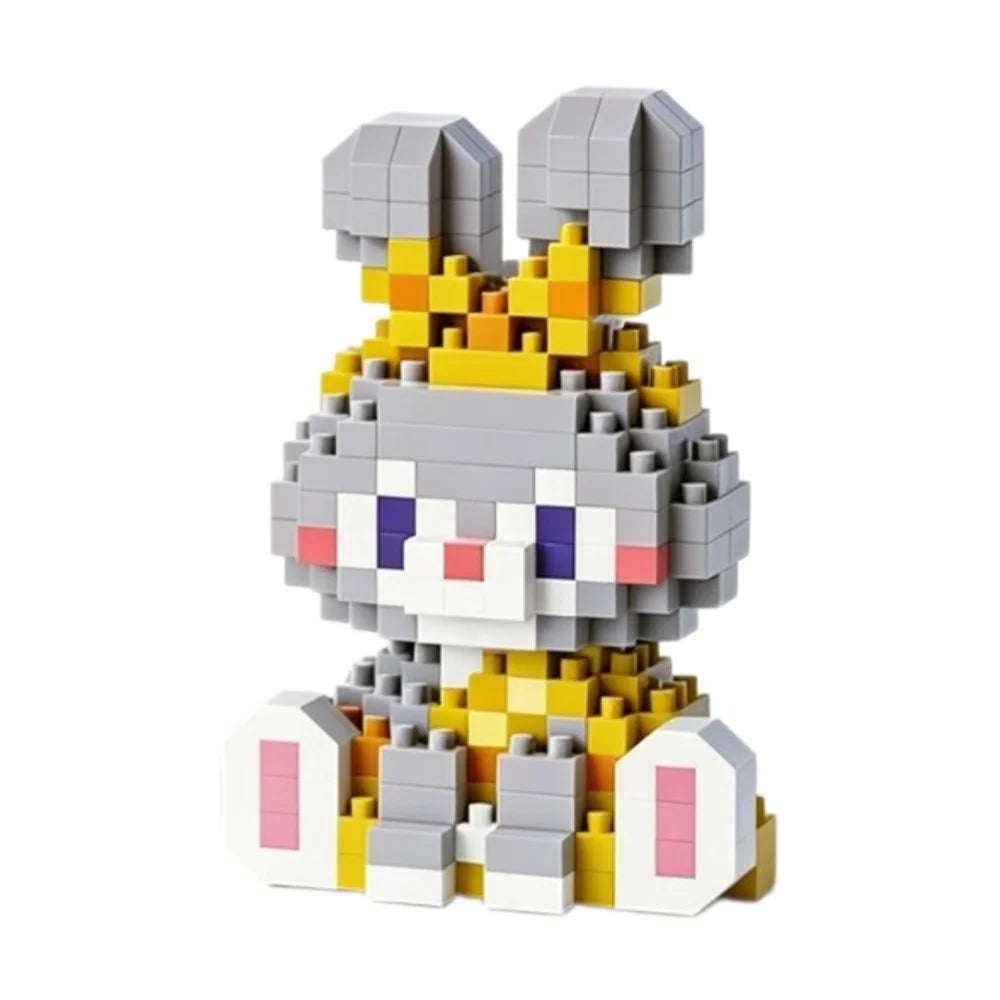 Disney Mini Building Blocks Figure – Mickey Minnie Princess Brick Toy