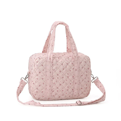 Quilted Diaper Bag – Stylish Maternity Tote for Moms