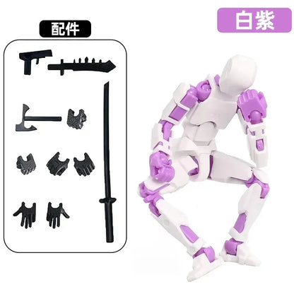T13 Multi-Jointed Robot Dog Action Figure – Poseable Titan Mech Toy