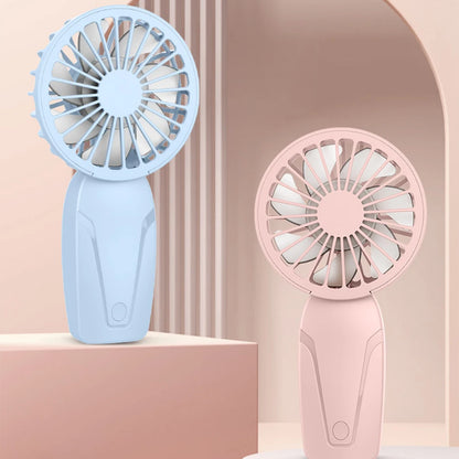 Portable Handheld Mini Fan – USB Rechargeable Pocket Cooling Fan