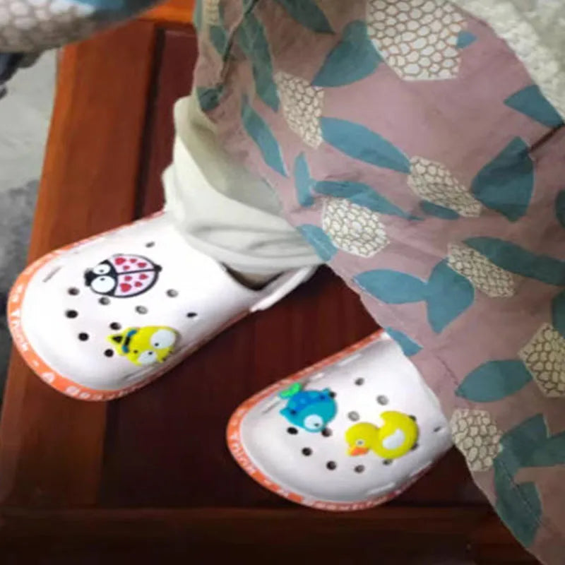 Kids Cartoon Clog Sandals – Lightweight Summer Garden Shoes