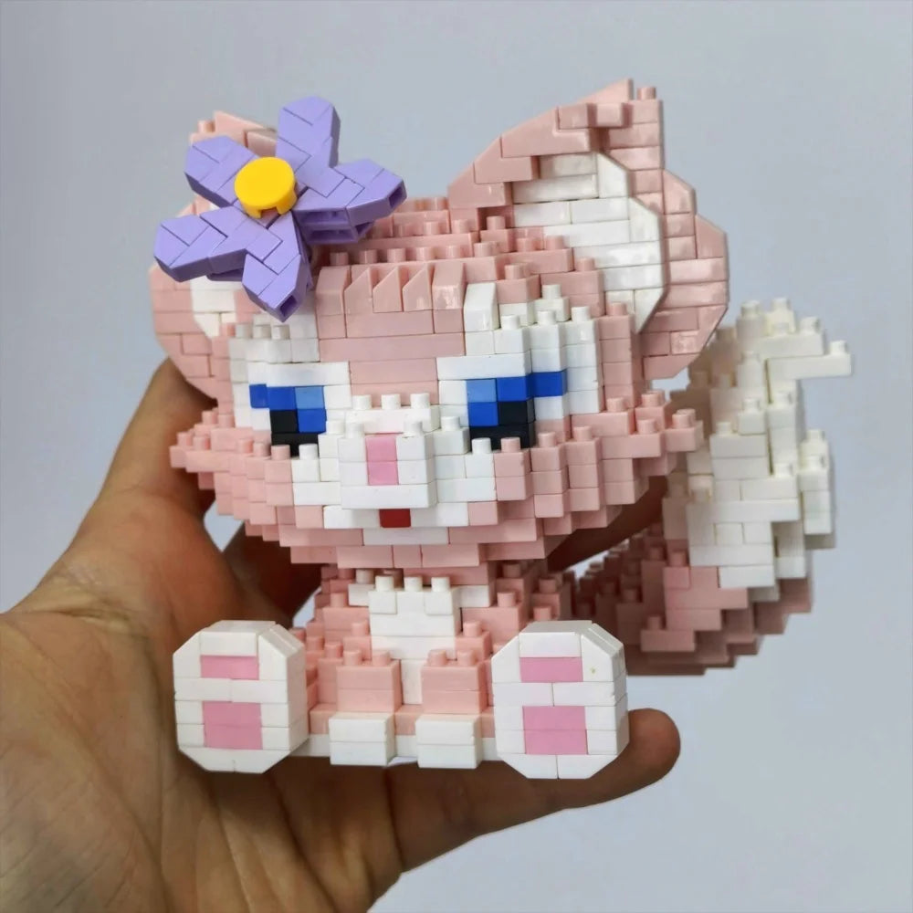 Disney Mini Building Blocks Figure – Mickey Minnie Princess Brick Toy