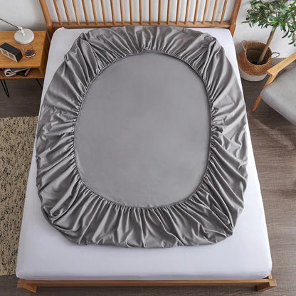 Fitted Sheet with Elastic Bands – Non-Slip Mattress Cover