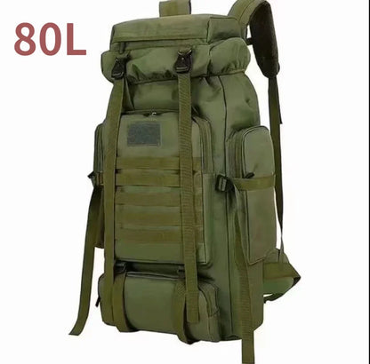 Large Tactical Hiking Backpack – 80L/100L Military Molle Bag for Camping & Travel