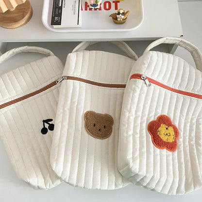 Diaper Bag Organizer Cotton Bear Mommy Handbag