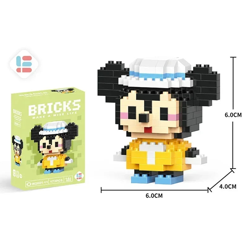 Mini Building Blocks Cartoon Character Figure – Tsum Tsum Style