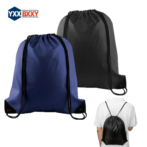 Drawstring Backpack Cinch Bag for Gym, Sports & School