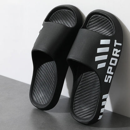 Men's Non-Slip Slide Slippers – Indoor & Outdoor Sandals