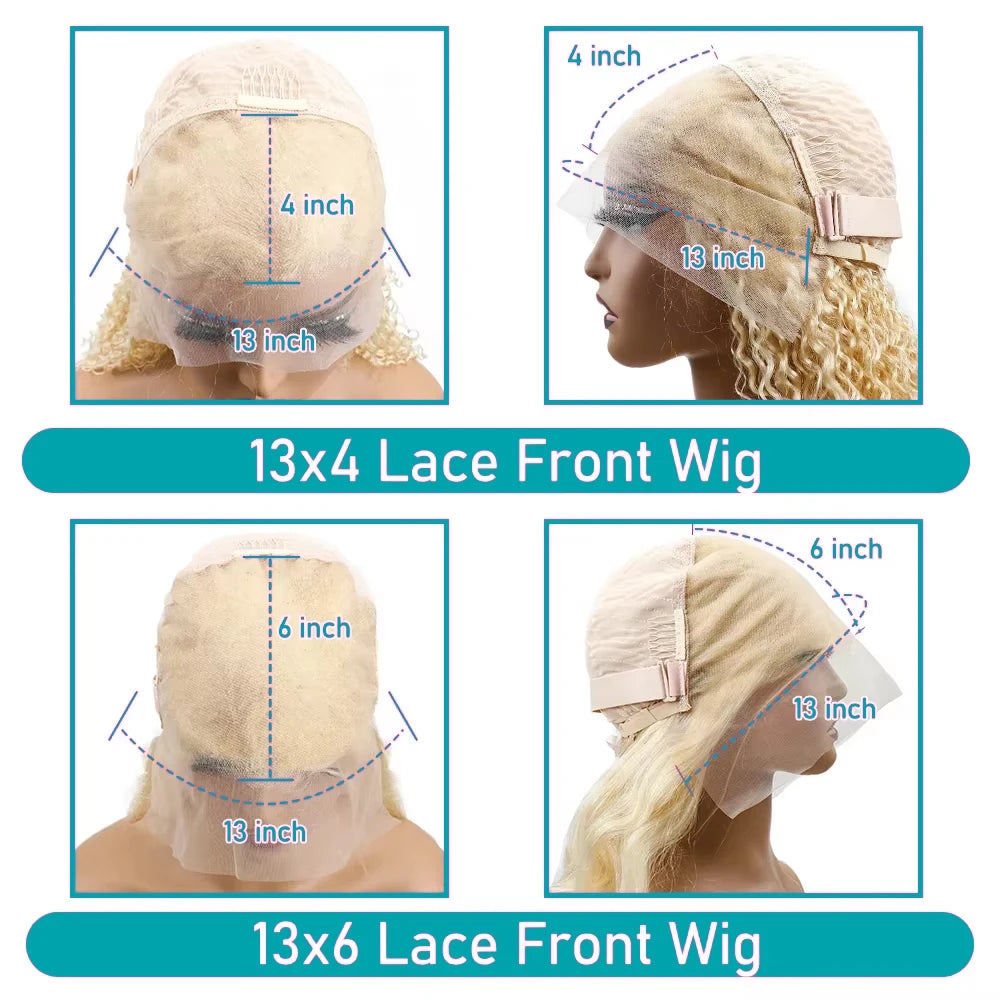 613 Blonde Body Wave Lace Front Wig – HD Lace Human Hair