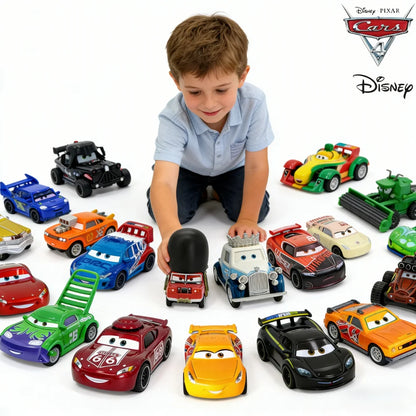 Disney Pixar Cars 4 Lightning McQueen Fillmore 1:55 Die Cast Toy Car