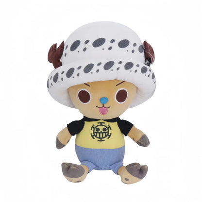 25CM One Piece Zoro Luffy and Chopper Plush Toys