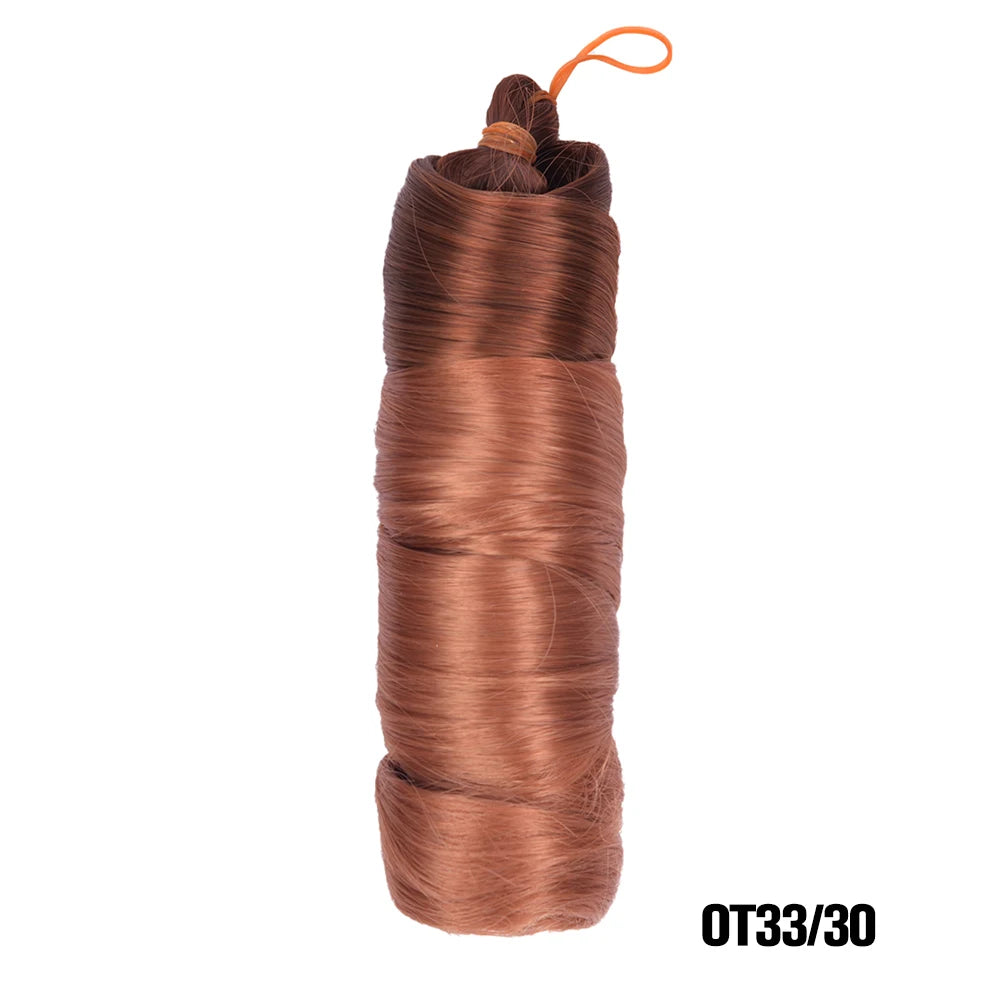 French Curl Braiding Hair 24 Inch – Pre-Stretched Synthetic Spiral Braids for Women