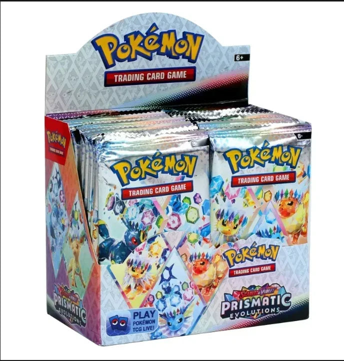 360PCS Pokémon Destined Rivals Prismatic Evolutions Booster Cards