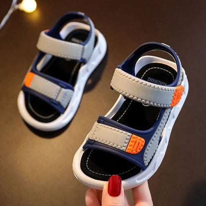 Kids Sport Sandals – Soft Sole Anti-Slip Summer Beach Shoes