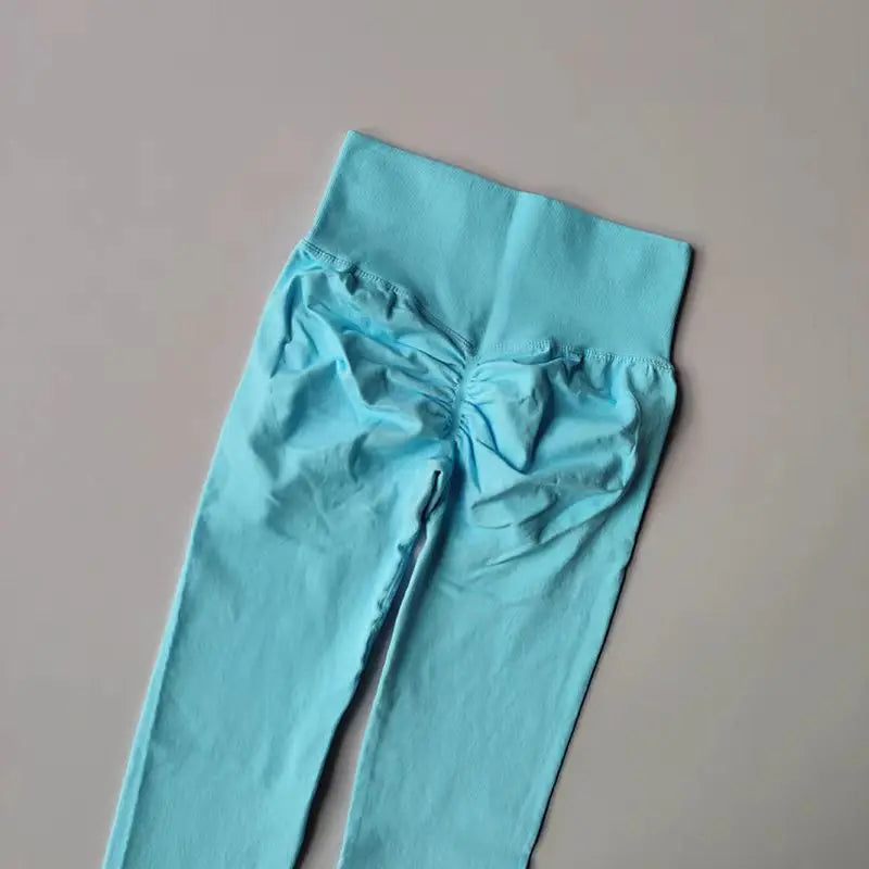 Seamless High Waist Yoga Leggings Women – Scrunch Butt Push Up Gym Pants