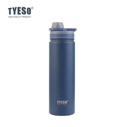 TYESO Insulated Water Bottle – Stainless Steel Vacuum Flask for Sports & Travel