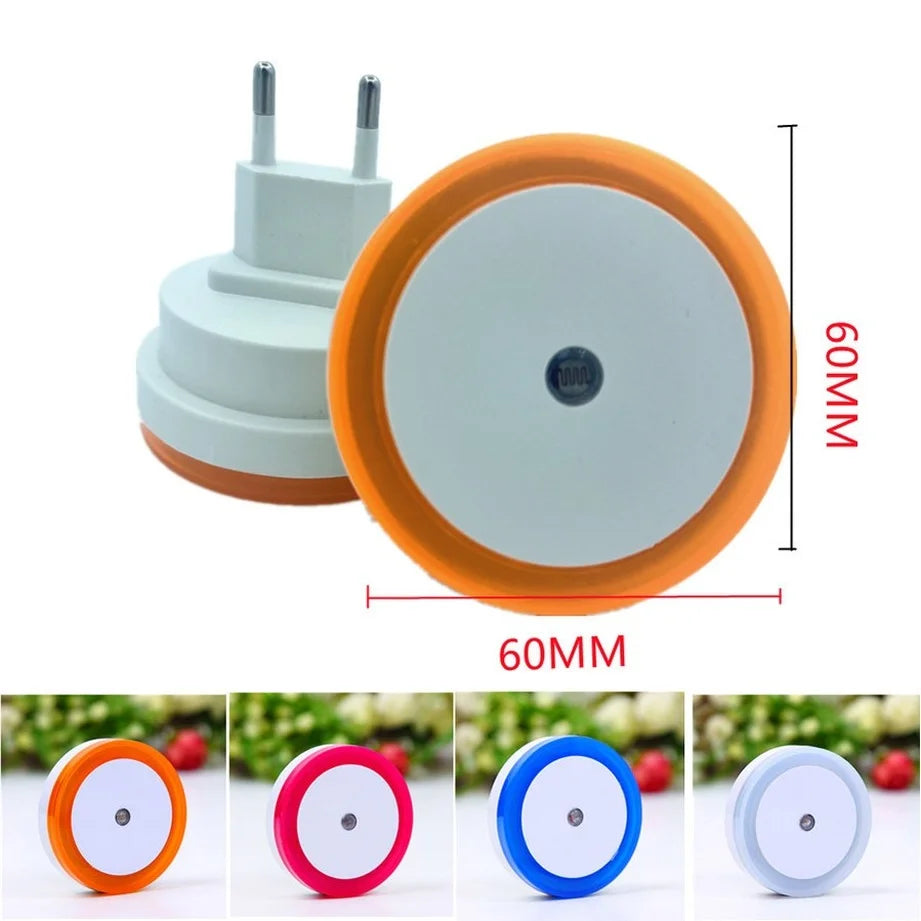 Mini LED Night Light with Dusk-to-Dawn Sensor Plug-In