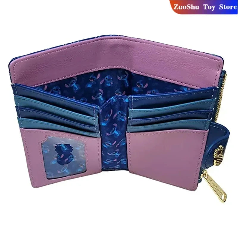 Loungefly Disney Stitch Zip-Around Wallet Purse for Women