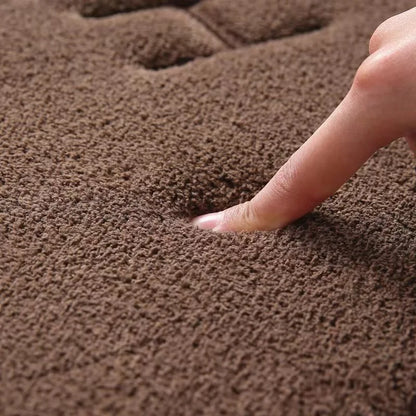 Memory Foam Anti-Slip Mat – Super Absorbent Coral Fleece Bathroom Rug