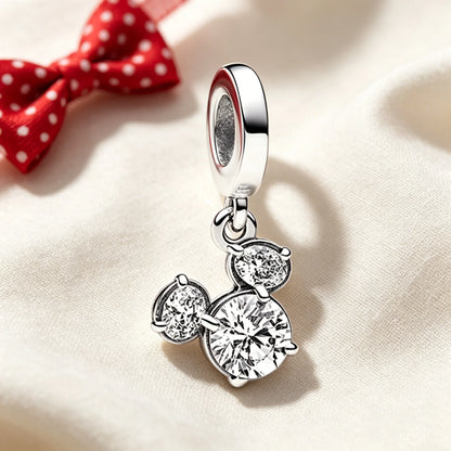 Disney Character Charm Bead – Fits Snake Chain Bracelet & Necklace