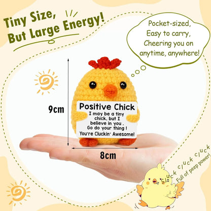 Crochet Pocket Hug Doll – Handmade Knitted Positive Energy Gift