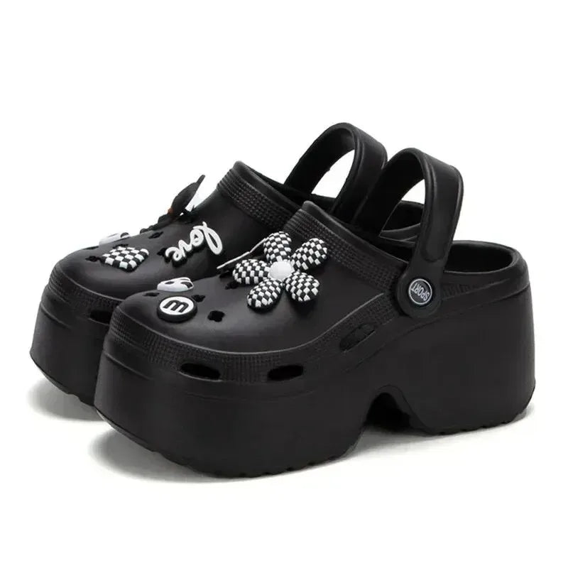 Women’s Chunky Platform Closed Toe Clog Sandals