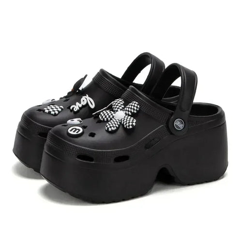 Women’s Chunky Platform Closed Toe Clog Sandals