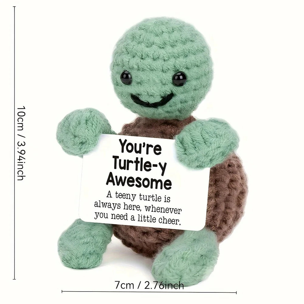 Crochet Pocket Hug Doll – Handmade Knitted Positive Energy Gift