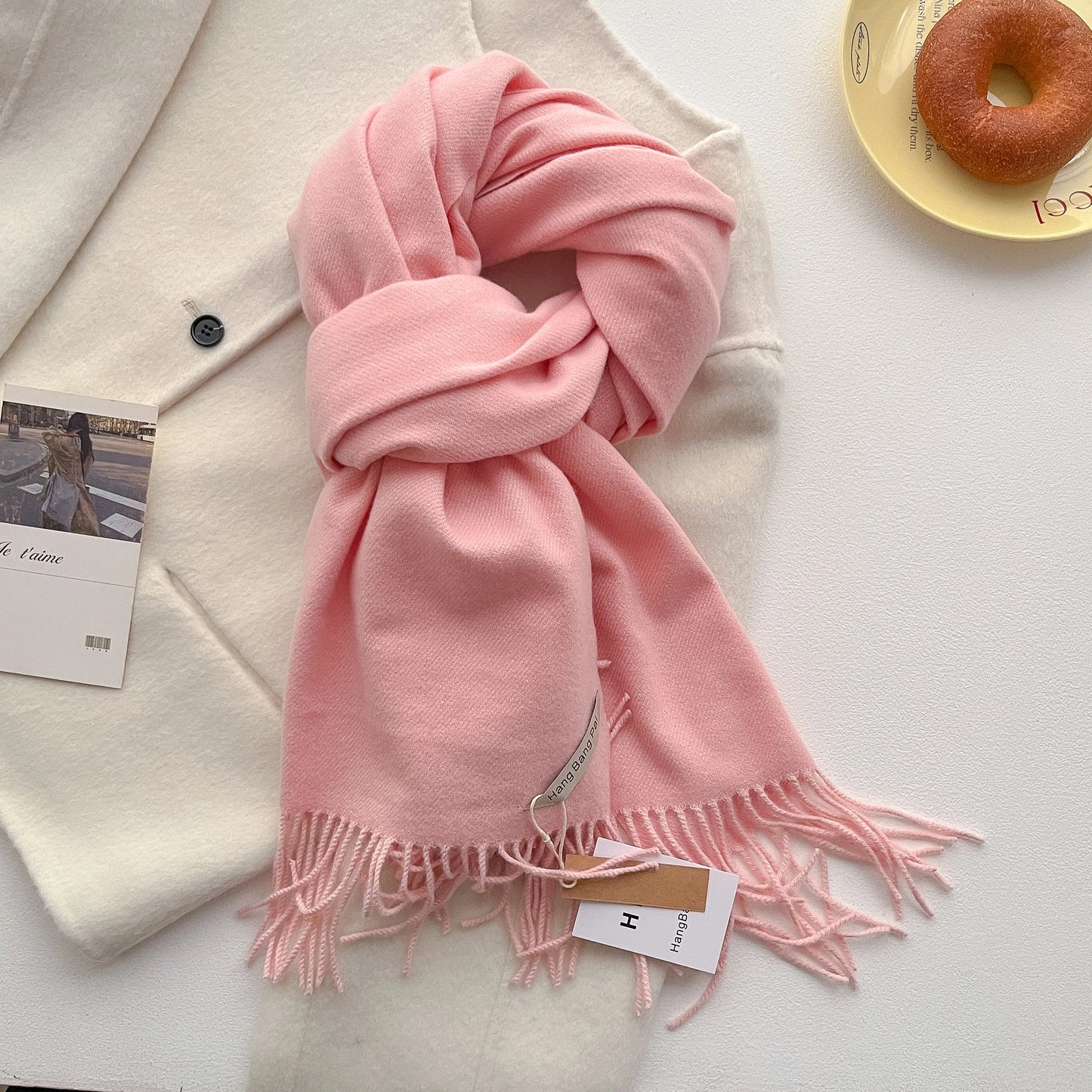 Cashmere Winter Scarf for Women – Warm Long Pashmina Shawl