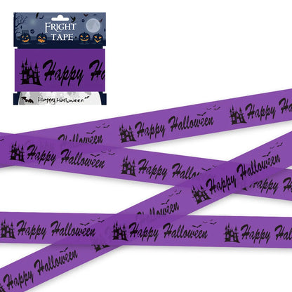 Halloween Fright Tape – Haunted Keep Out Warning Barrier Tape