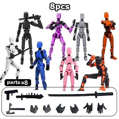 T13 Multi-Jointed Robot Dog Action Figure – Poseable Titan Mech Toy