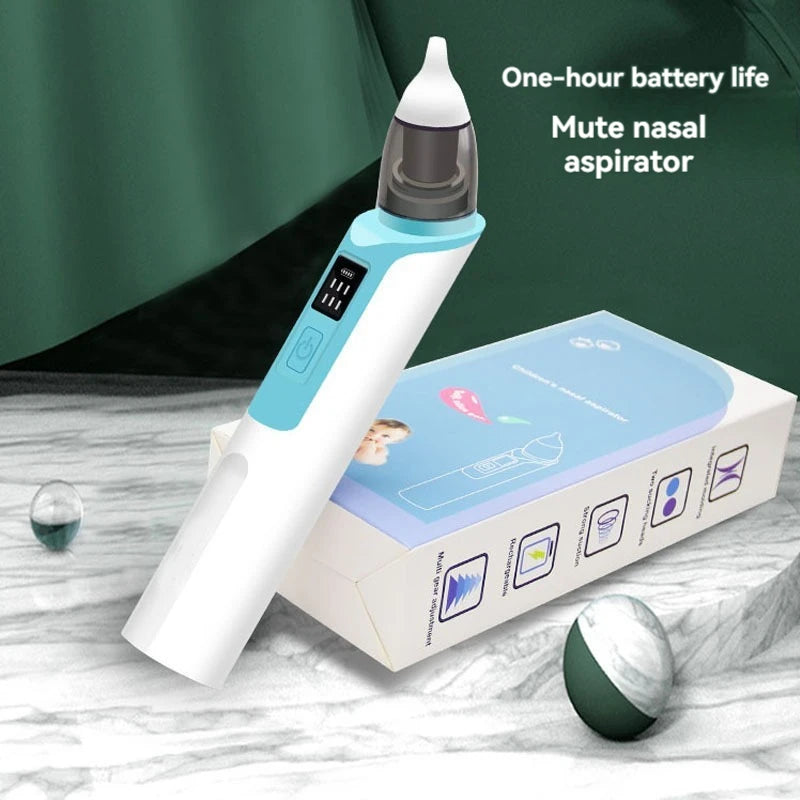 Electric Baby Nasal Aspirator – Rechargeable Nose Suction Tool
