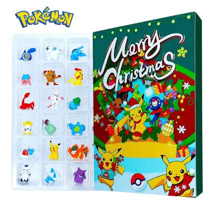 Pokémon Pikachu Bulbasaur Mini Figure Advent Calendar