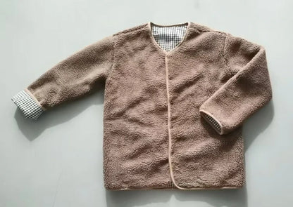 Reversible Kids Sherpa Fleece Jacket