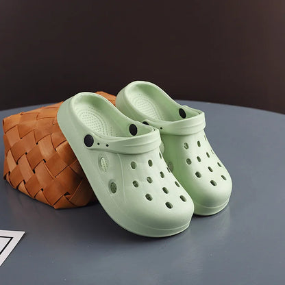Unisex Wide Toe Non Slip Garden Clog Sandals