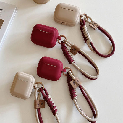 Silicone AirPods Case with Hand Strap – Soft Protective Cover