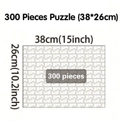Custom Photo Puzzle – Personalized Cardboard Jigsaw, 35 to 1000 Pieces